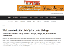 Tablet Screenshot of lottalivin.com